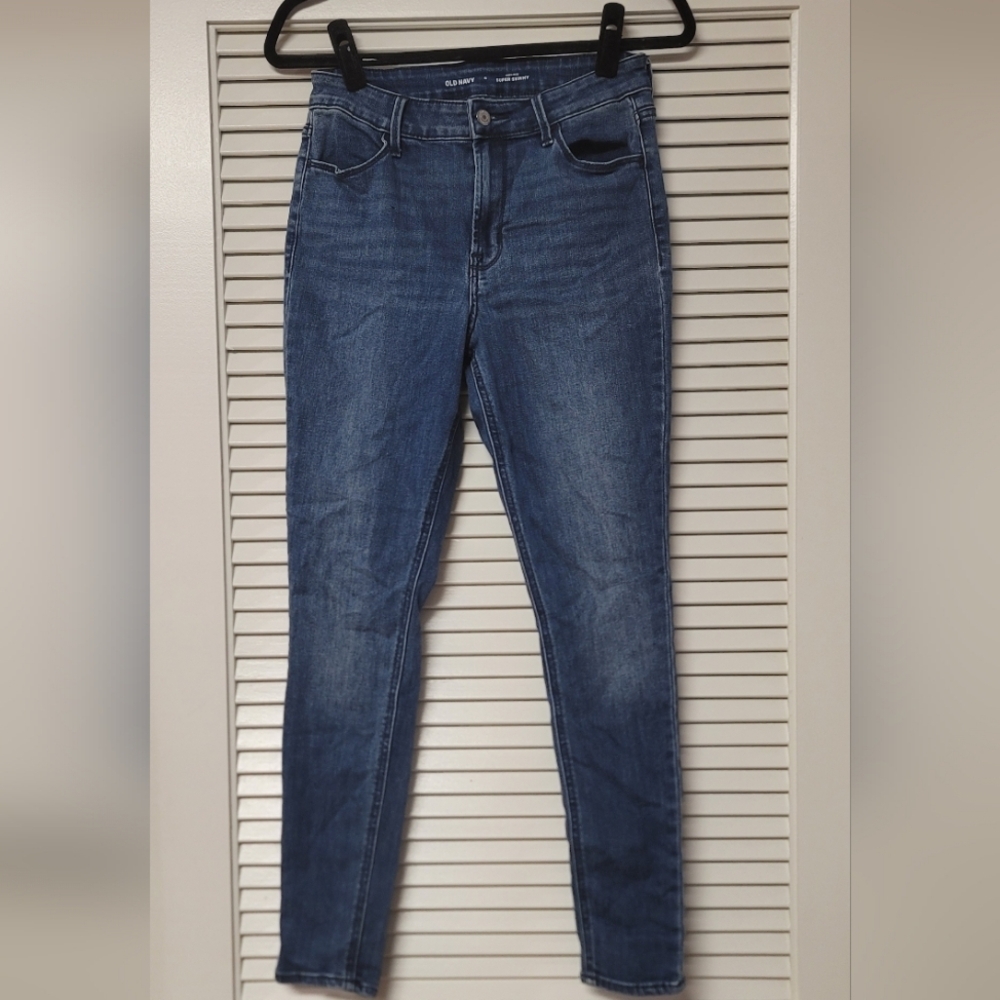 Old Navy - High-Rise Super Skinny Jeans With Pockets